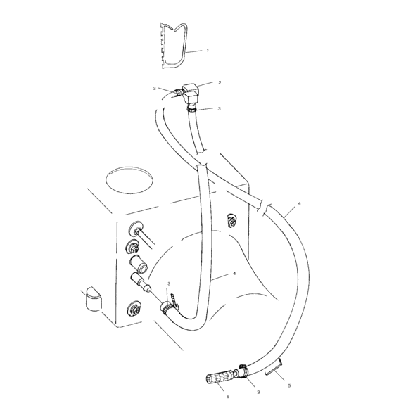 Схема узла Water Siphon (I995094) Для Polaris Int\'l Genesis Ficht