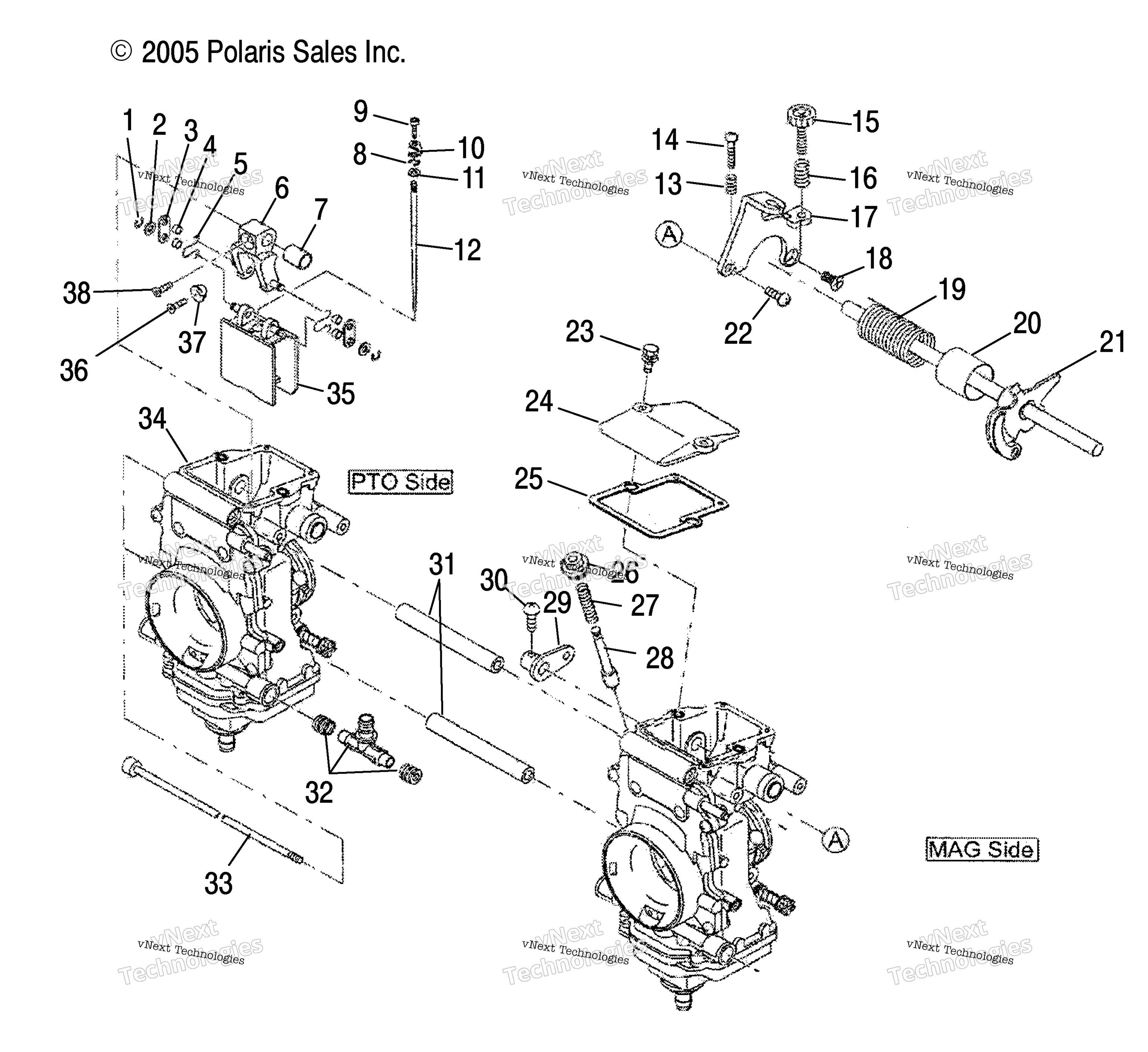 Схема узла Carburetor, Asm. (4999369936C10)