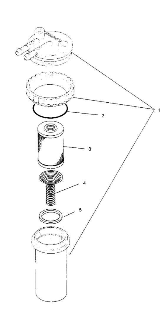 Схема узла Drain Assembly (Sl 750 B954070) Для Polaris Sl 750