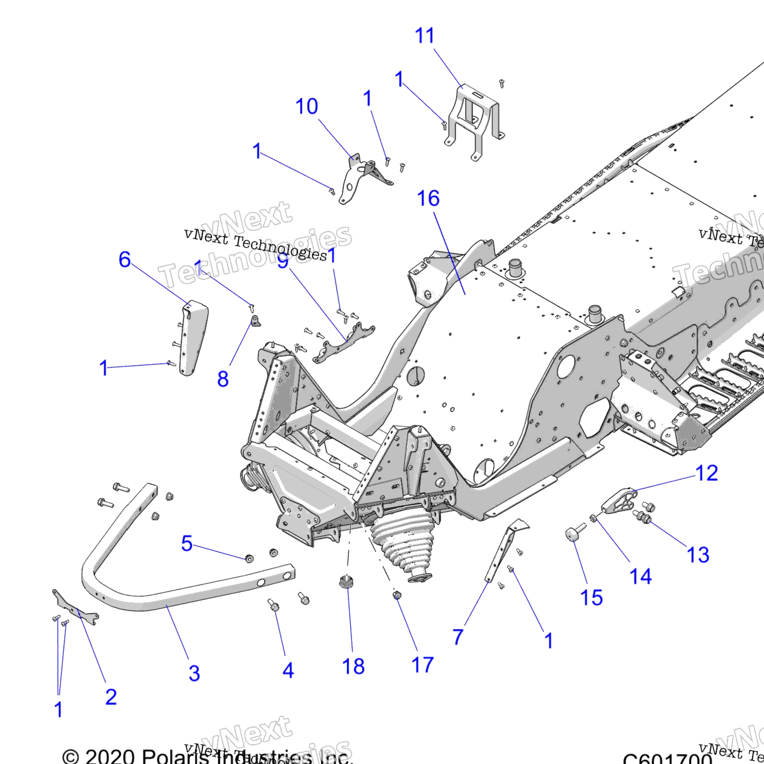 Схема узла Chassis, Front Asm. S24Mdx6Dsa/6Dea