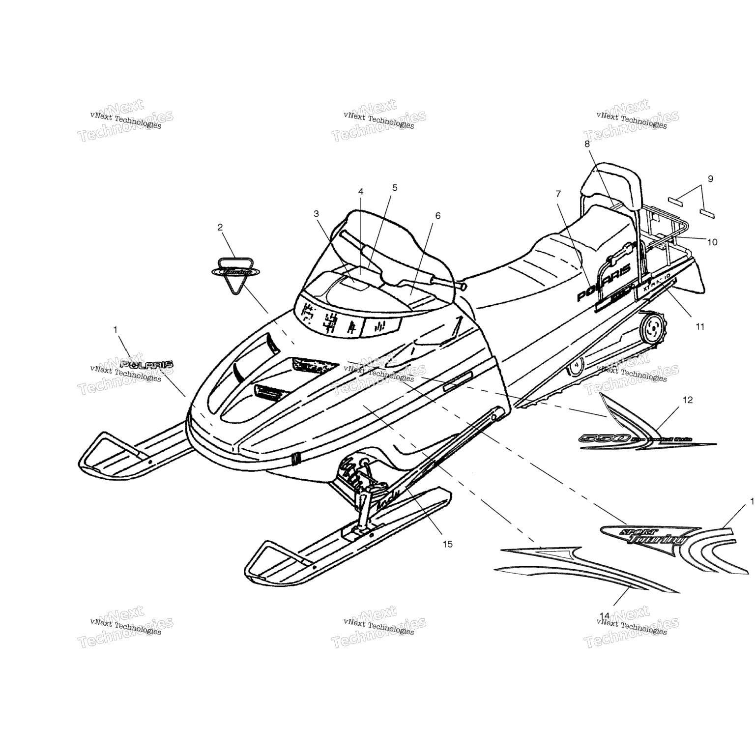 Схема узла Наклейки S03Su5Bs/Bsa