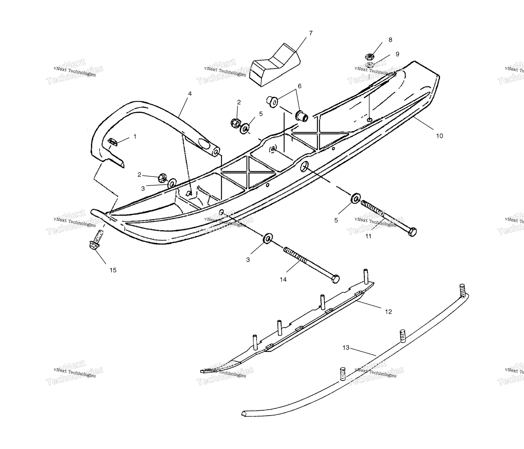 Схема узла Ski S03Np5Cs/5Csa/5Csb/6Es/6Esa/6Esbs03Na5Cs/6Ess03Nf5Cs/6Ess03Ne5Cs/6Es