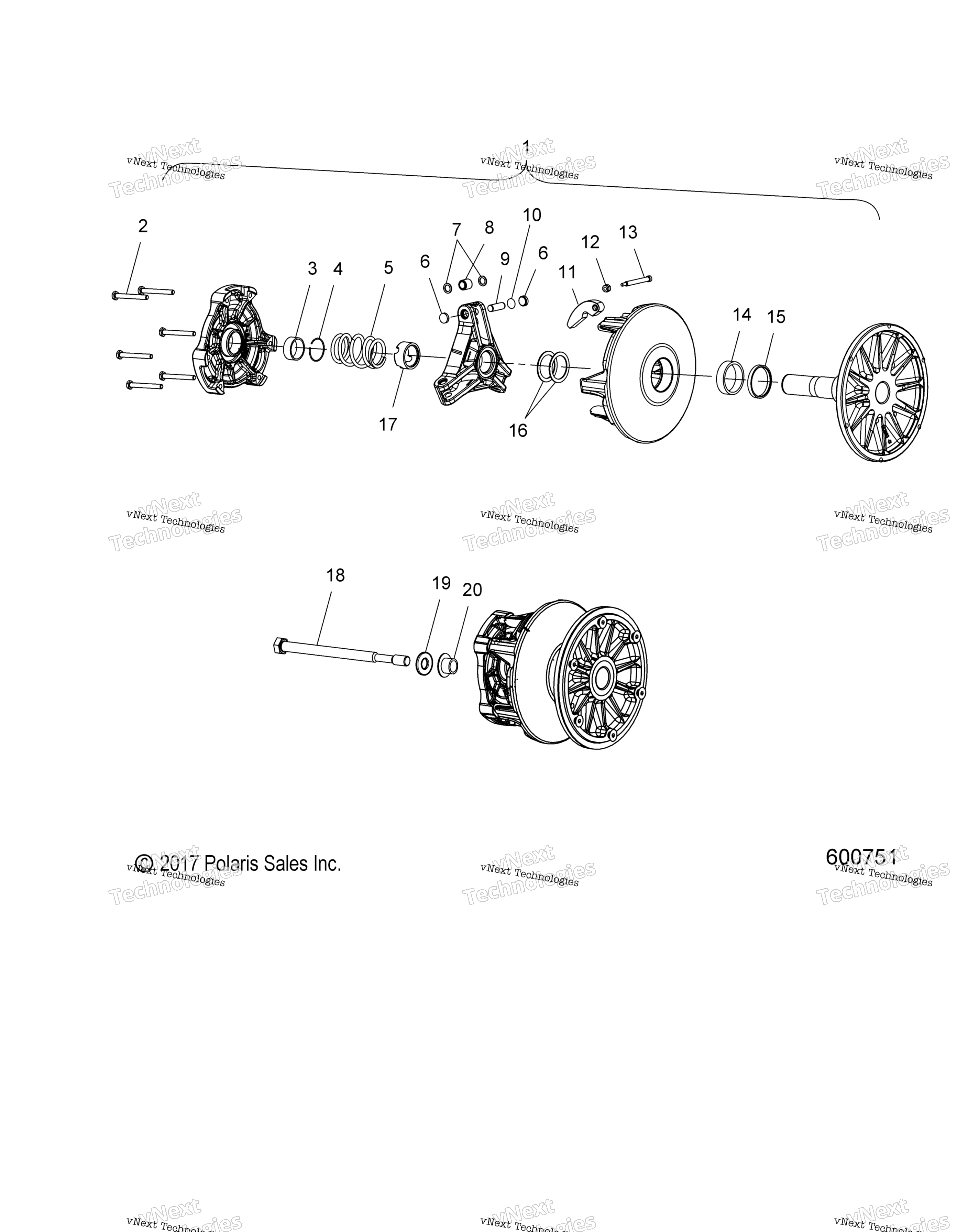 Схема узла Приводной Механизм, Сцепление, Первичное S22Mdx6Dsa/6Dea