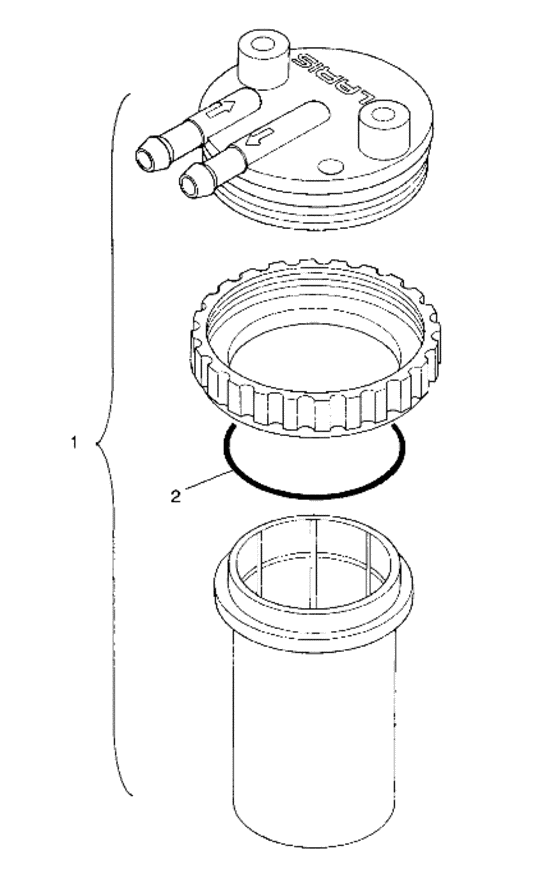Схема узла Drain Assembly (Sl 750 B944070) Для Polaris Sl 750