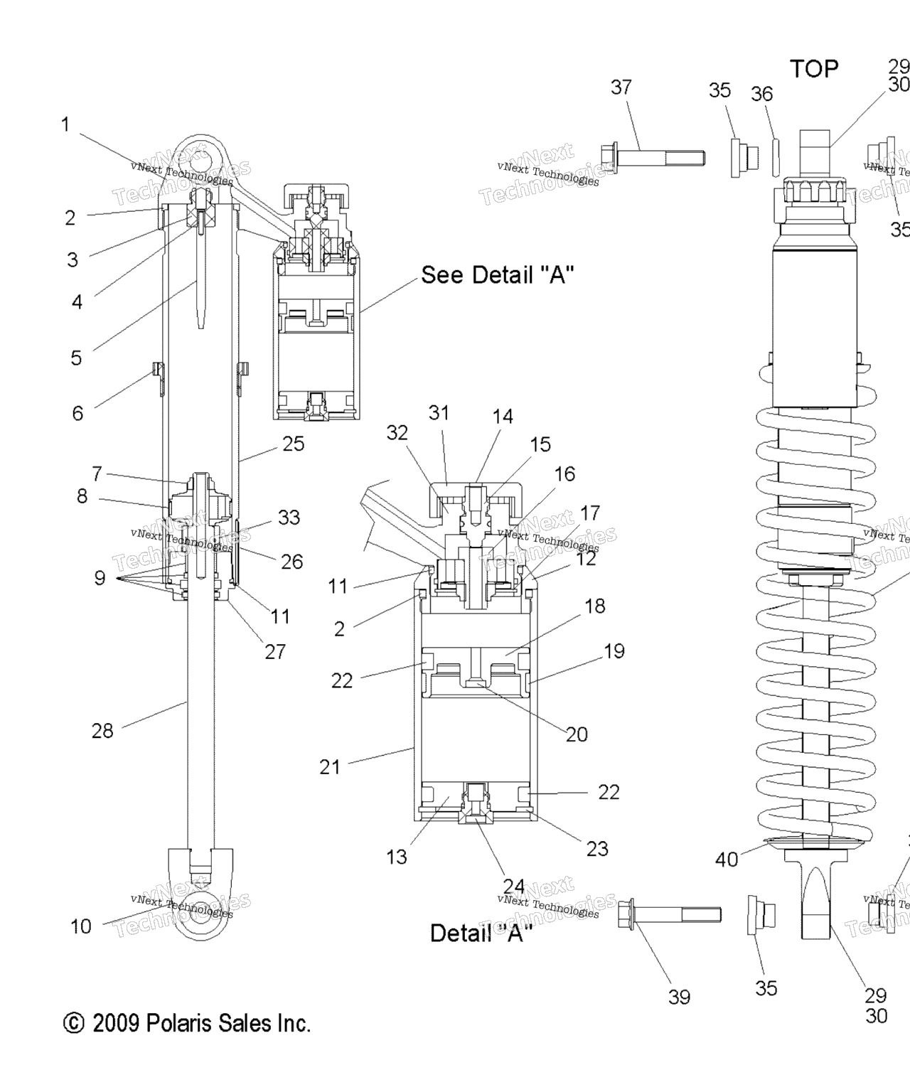 Схема узла Подвеска, Амортизатор, Ifs