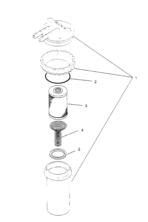 Схема узла Drain Assembly (Slt 750 B954170) Для Polaris Slt 750
