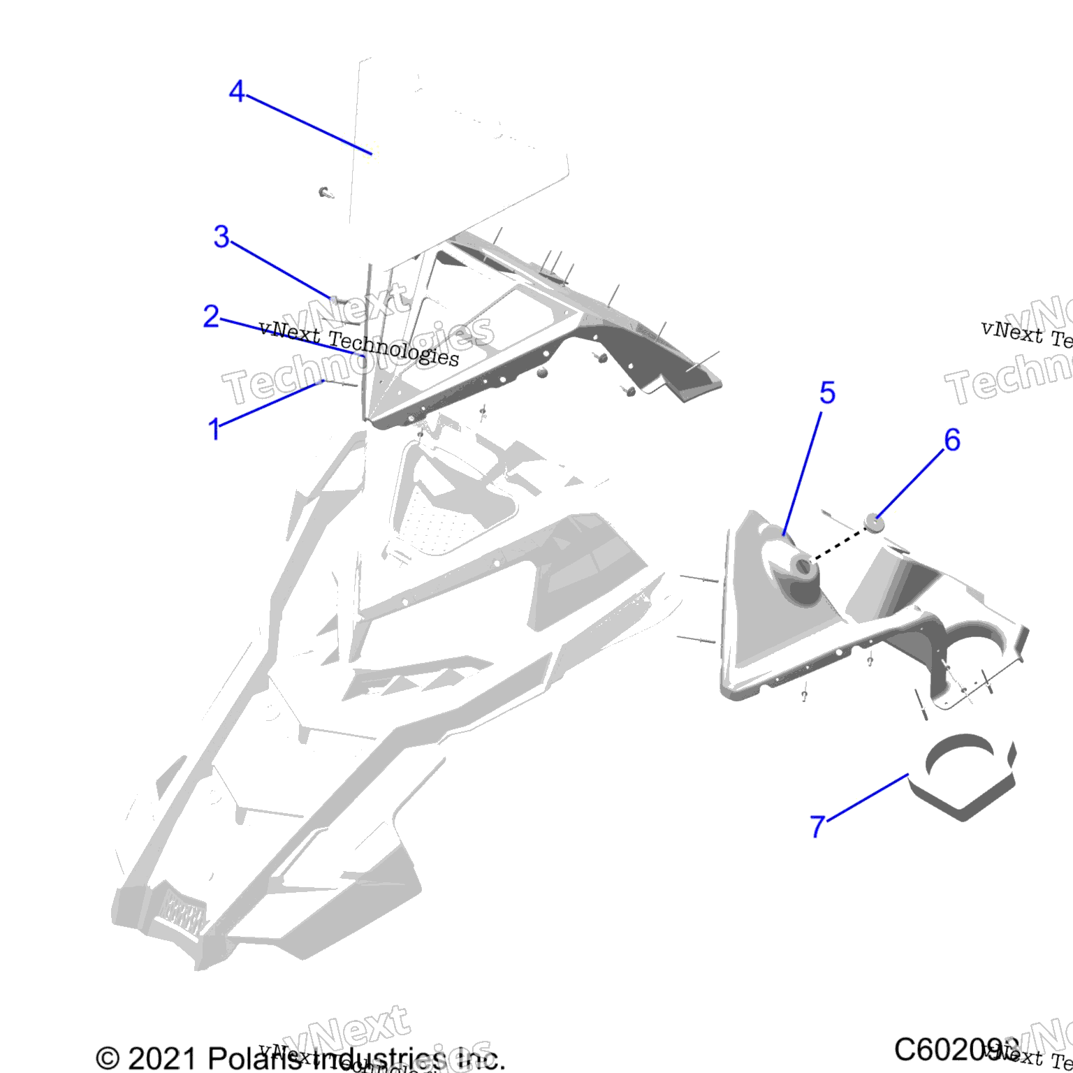 Схема узла Body, Hood, Plenum Asm. S22Mdx6Dsa/6Dea