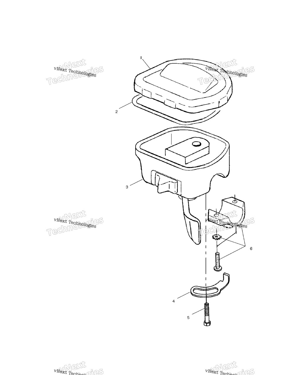 Схема узла Controls Throttle Asm. A02Cd50Aa/Ab/Fb
