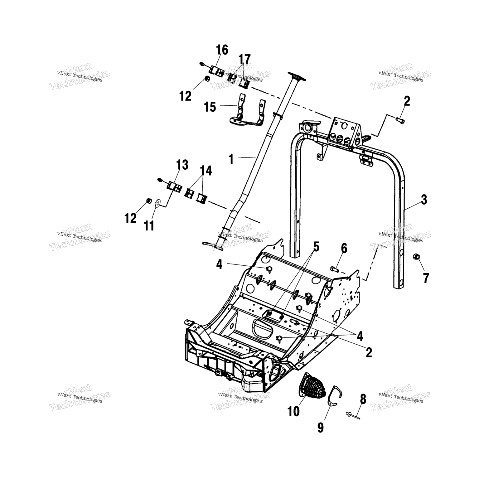 Схема узла Р Steering/Рулевое Управление S02Nl8Cs/Csa
