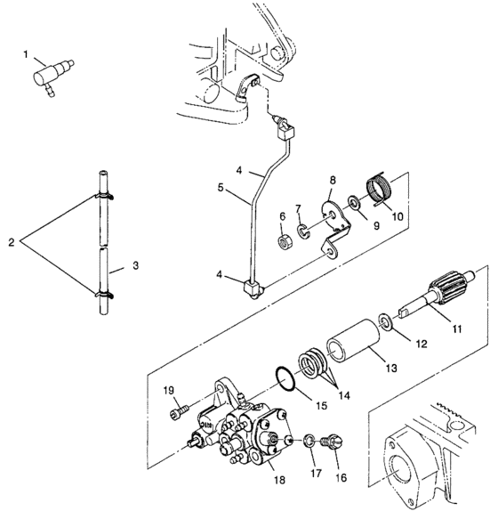 Схема узла Масляный Насос (Sl 780 B964087 And Intl. Sl 780 I964087) Для Polaris Sl 780