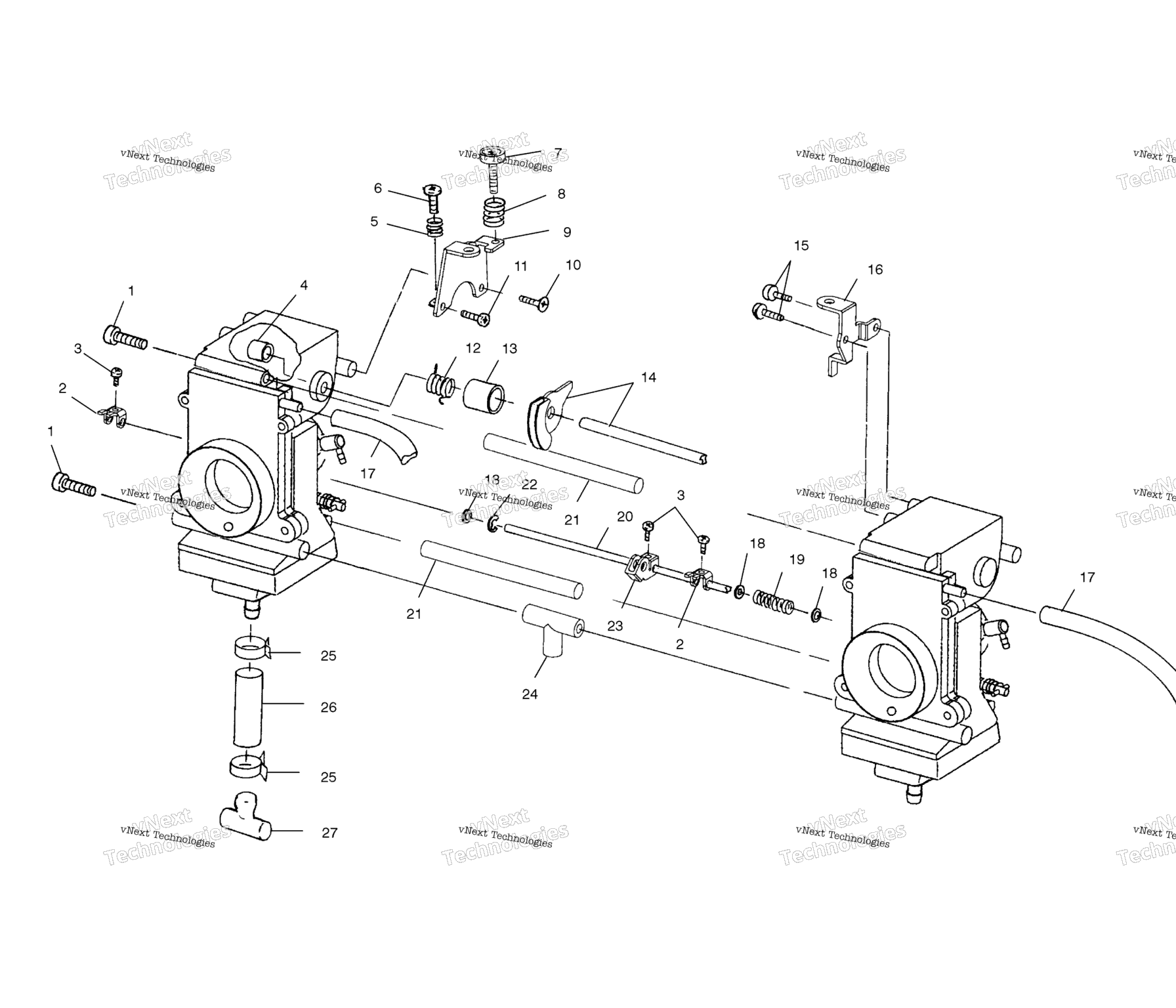 Схема узла Карбюратор S03Nk7Cs/As03Nl7Cs/As03Nk8Cs/As03Nl8Cs/As03Nm8Cs #2