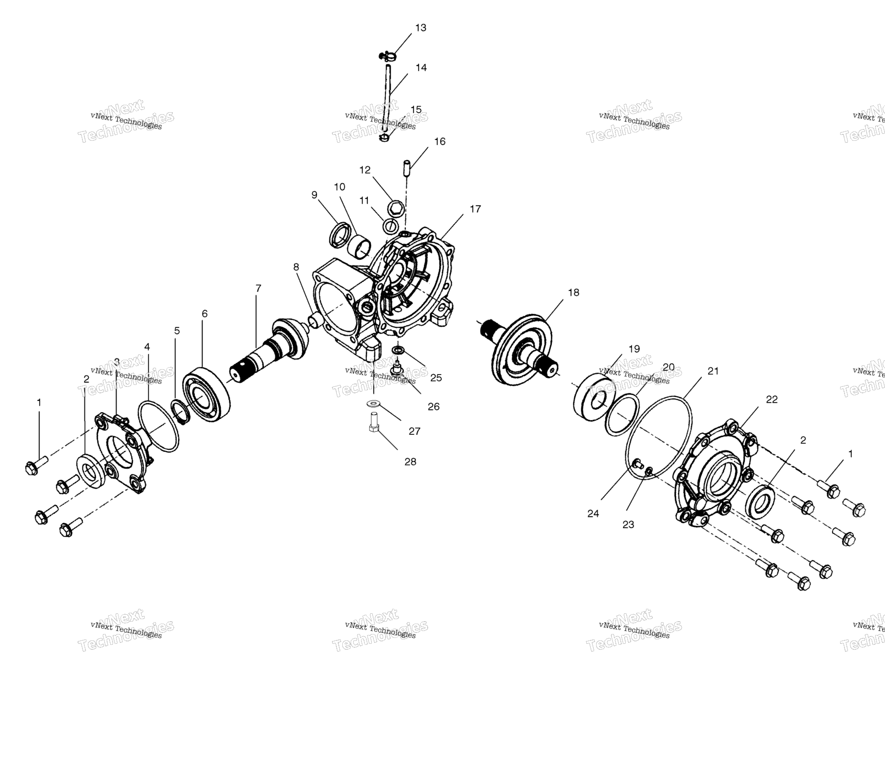 Схема узла Передний Корпус A00Cl50Aa