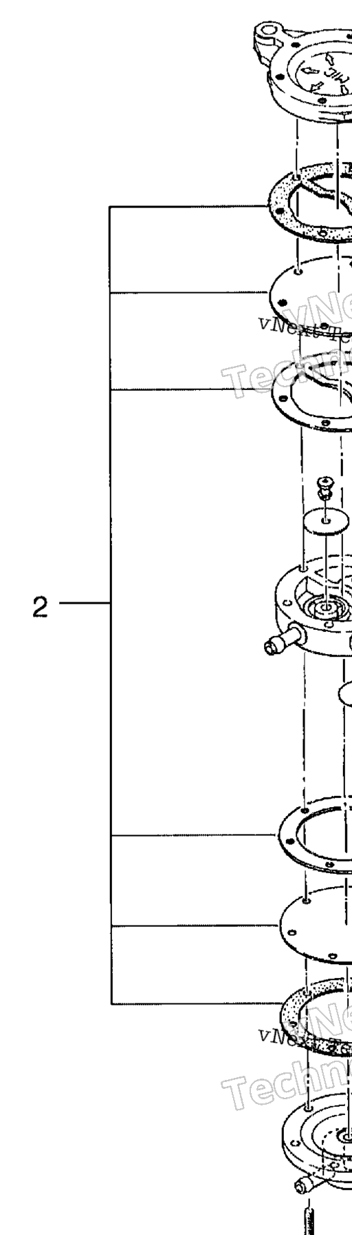 Схема узла Топливные Насосы 500 Rmk 0982964 & European 500 Rmk