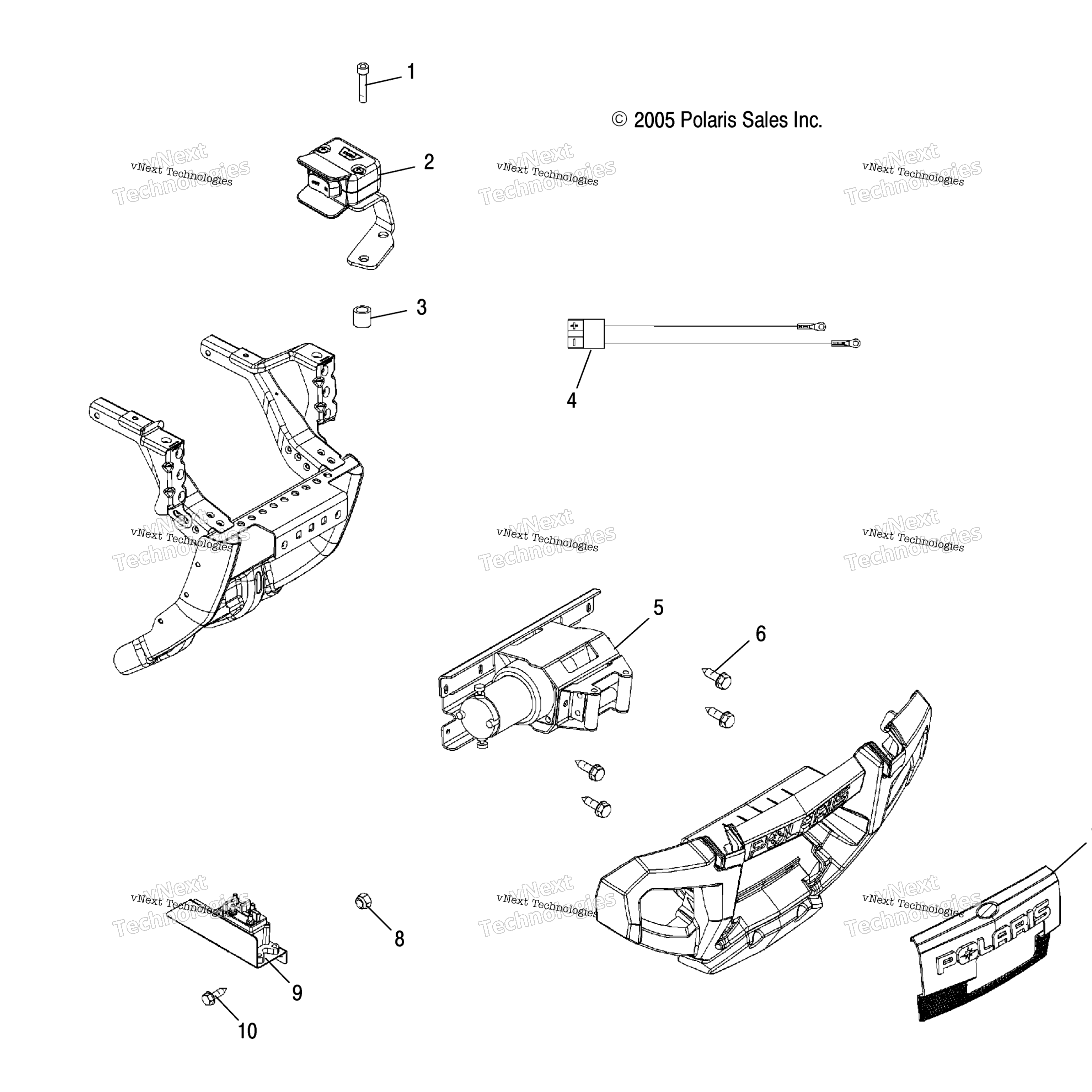 Схема узла Лебедки A05Mh76At