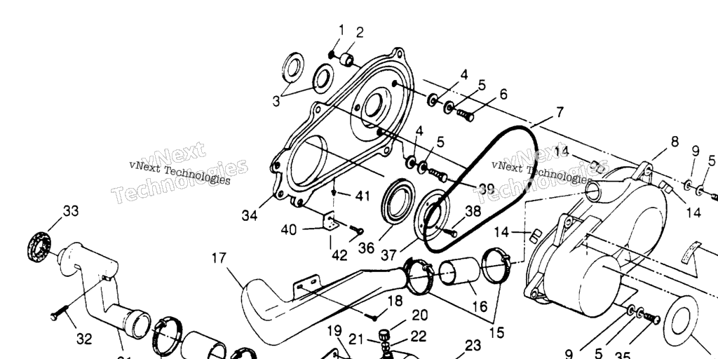 Схема узла Clutch Cover Assembly 6X6 400L, U.s. W 958740, Swedish S958740 & Norwegia
