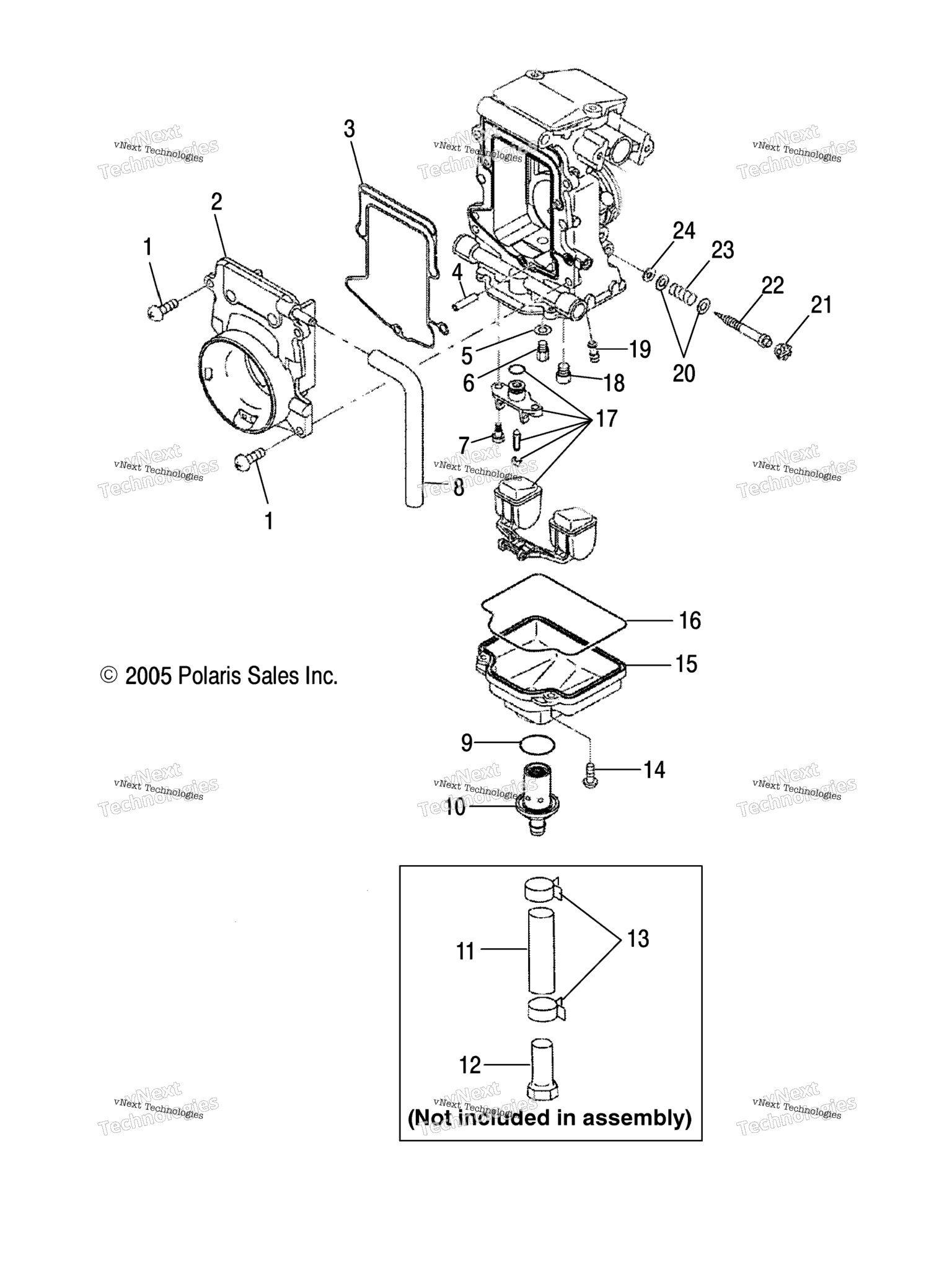 Схема узла Carburetor, Asm. (4999399939C12)