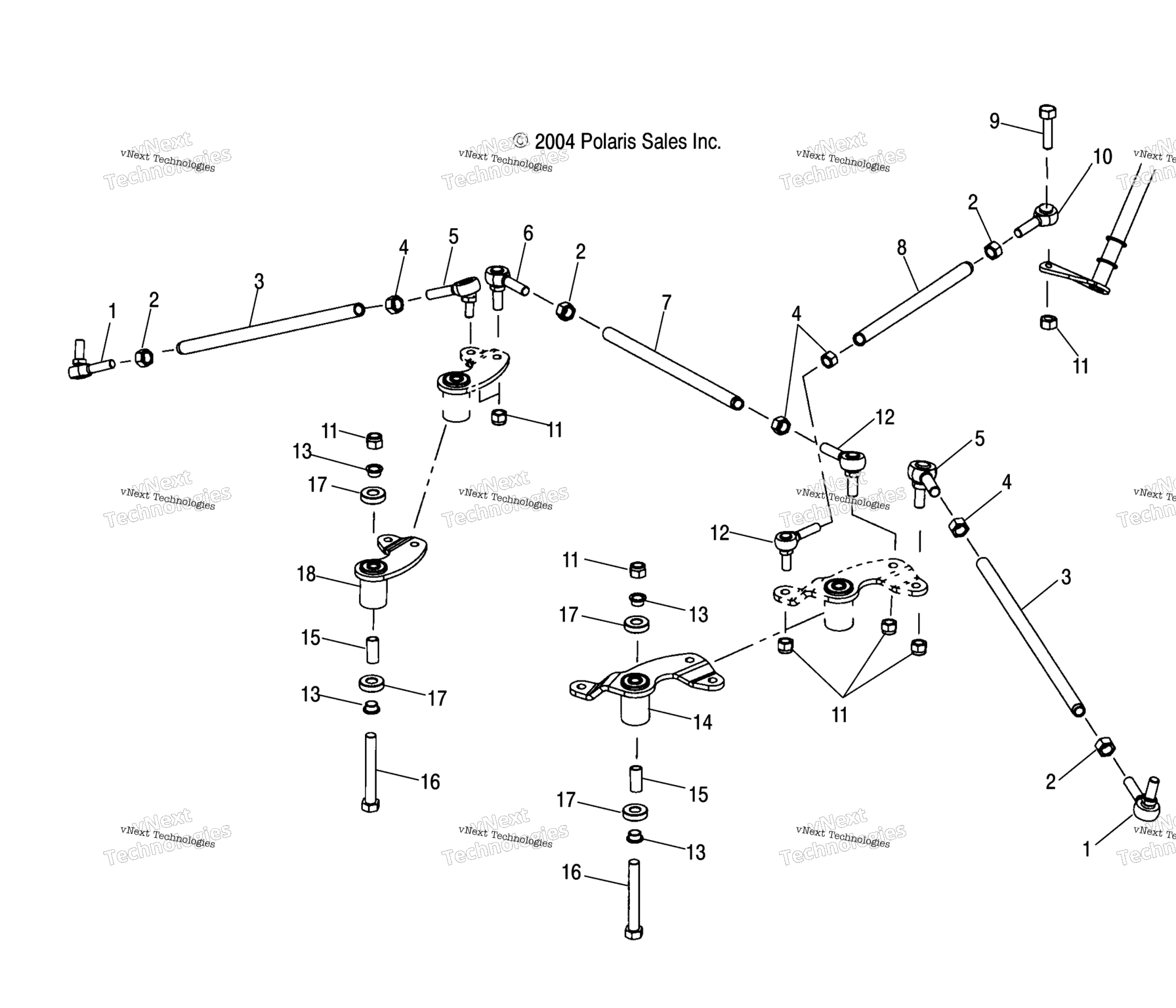 Схема узла Рулевое Управление