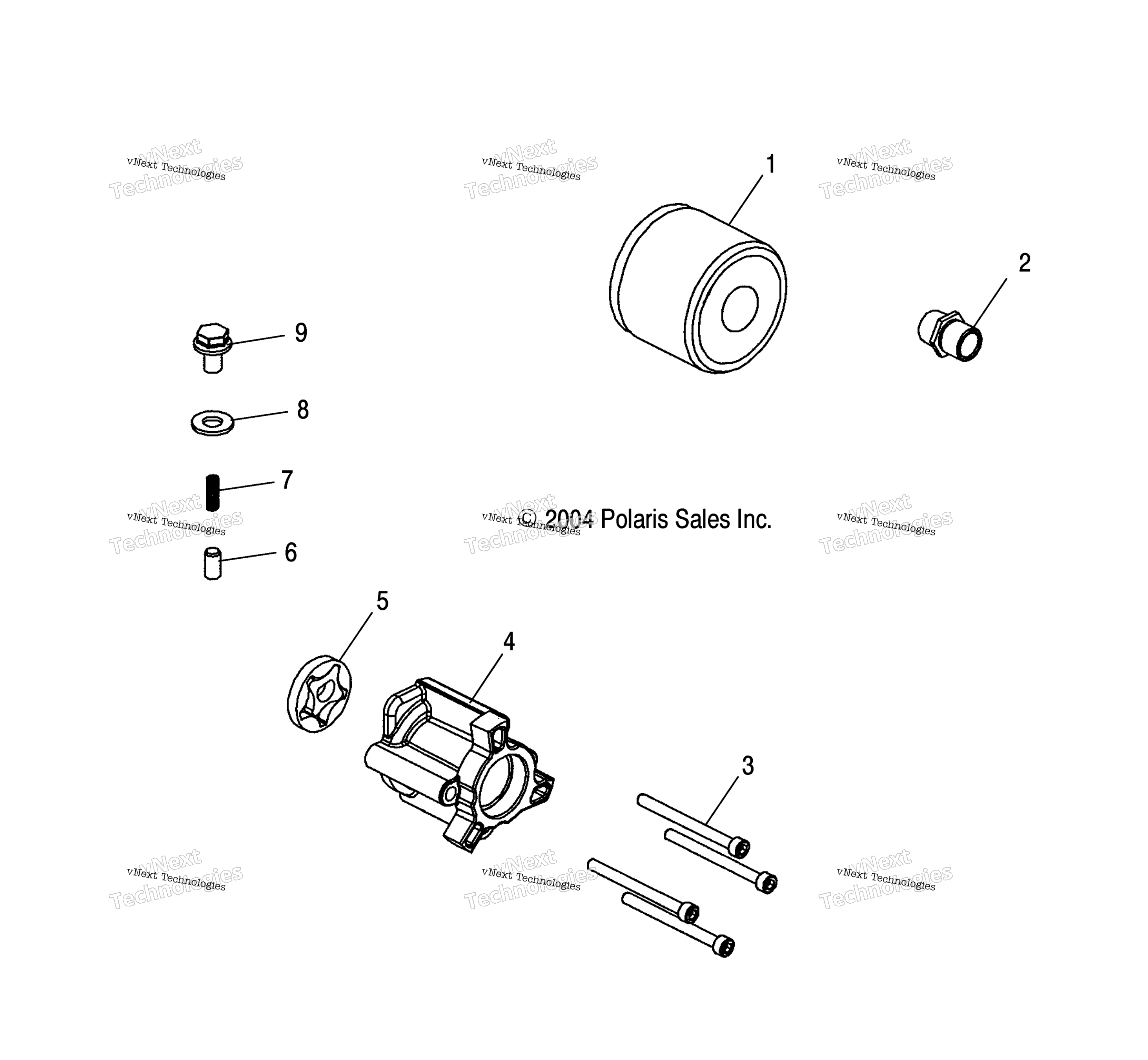 Схема узла Масляные Насосы