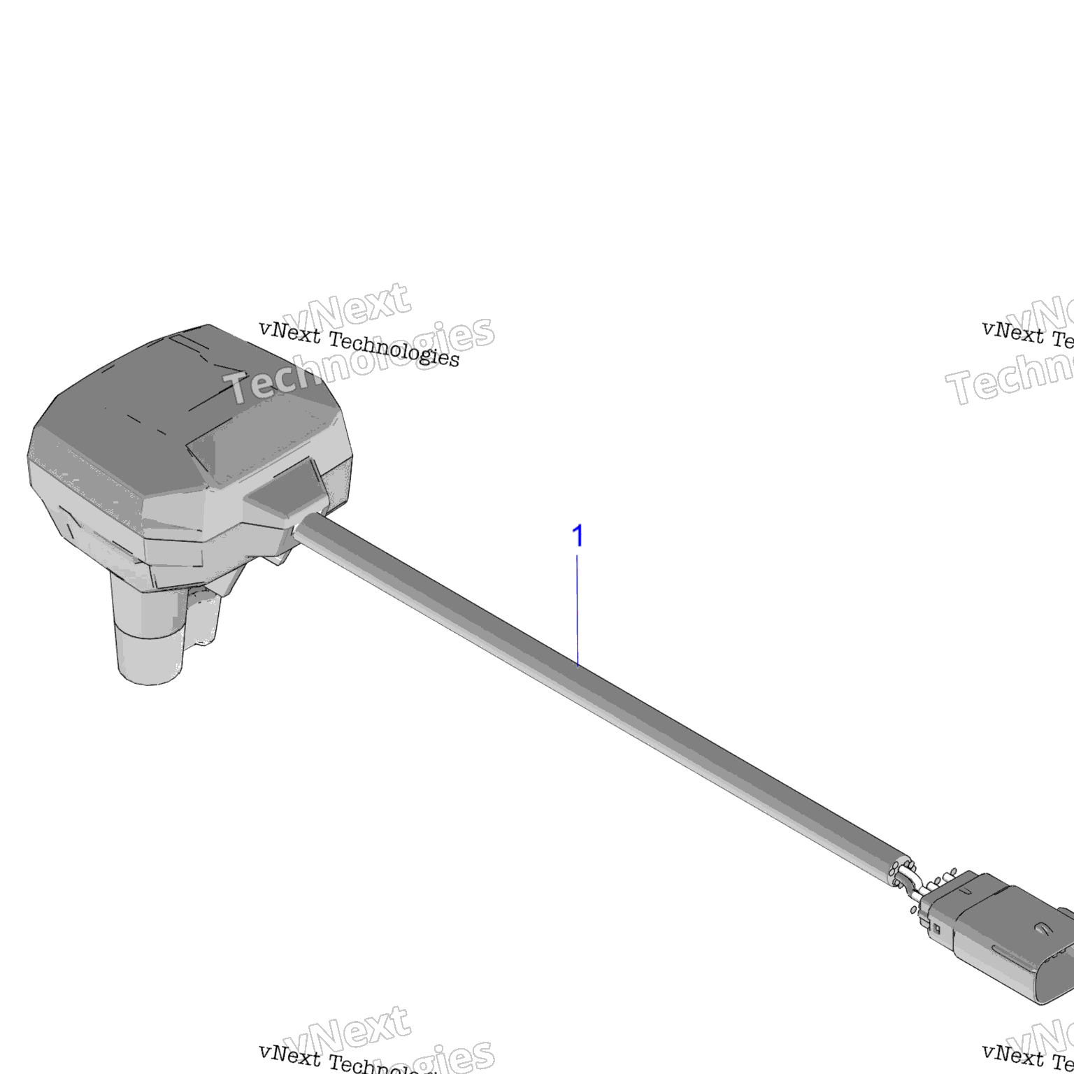 Схема узла Steering, Controls, Throttle Asm. & Cable