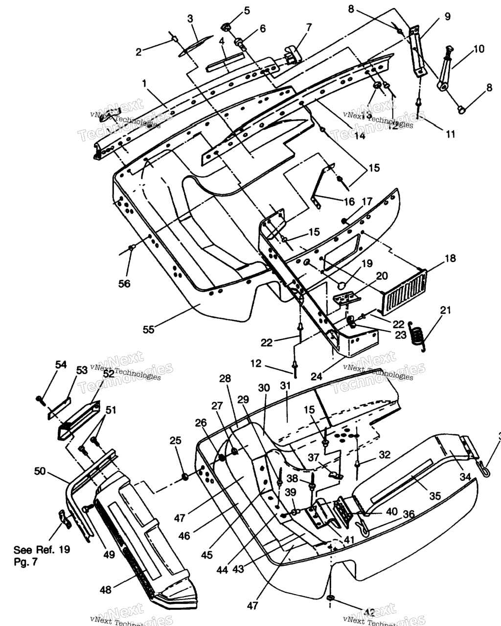 Схема узла Nosepan Widetrak Gt