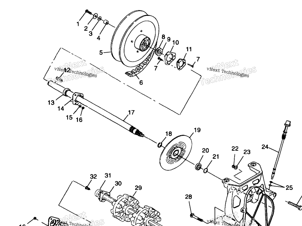 Схема узла Трансмиссия
