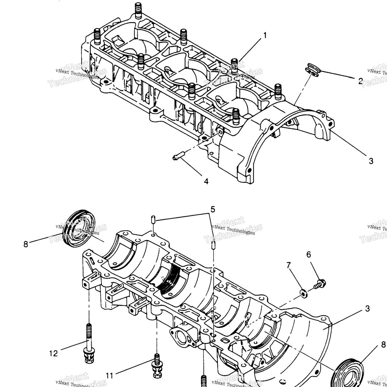 Схема узла Картер Xlt Rmk , Xlt Sks 0960556 & Европейский Xlt Sks E960556