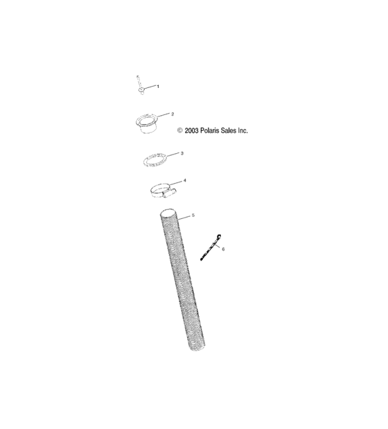Схема узла Hull Air Inlet (W045101Ca/W045101Ia) Для Polaris Virage I