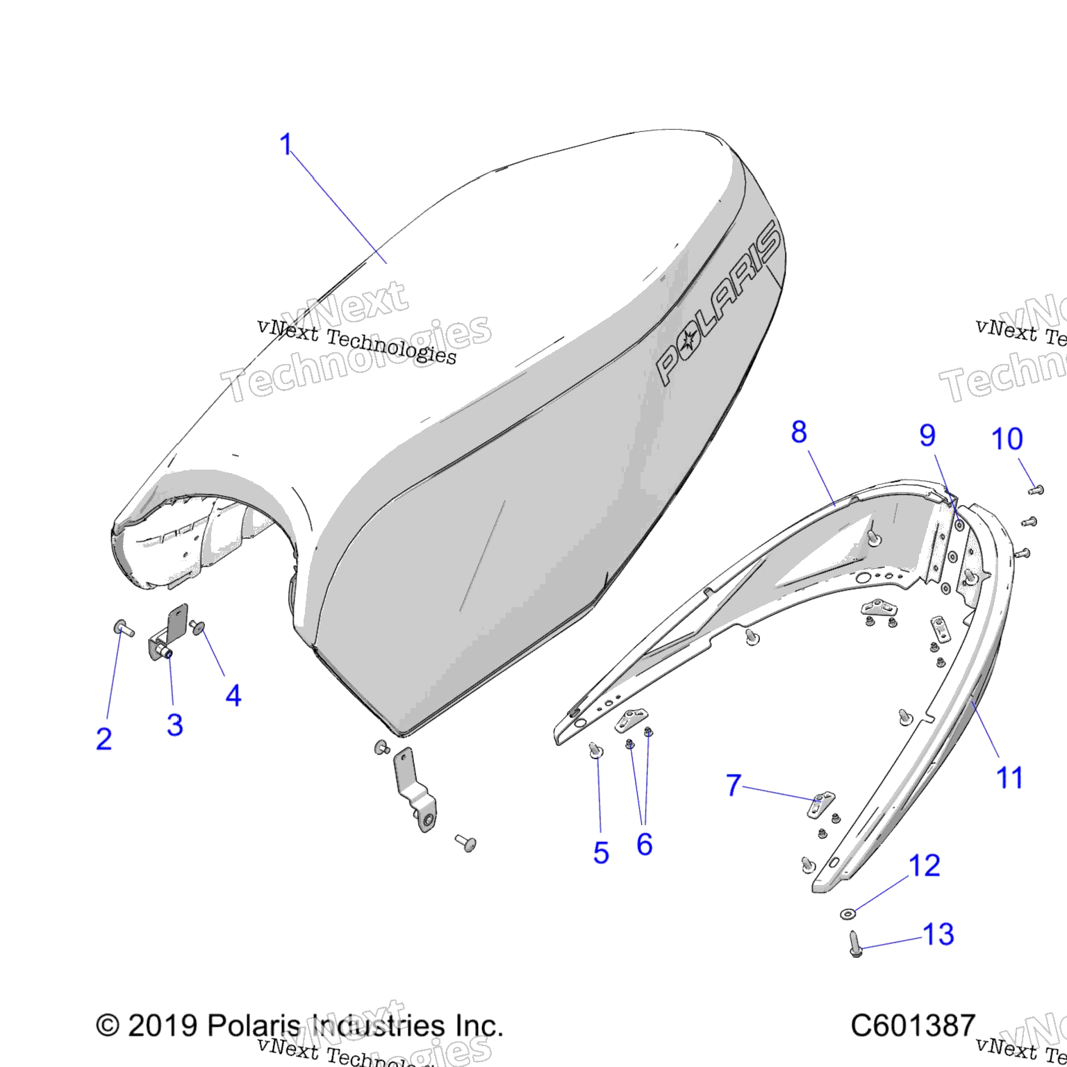Схема узла Body, Seat Asm. S22Mdx6Dsa/6Dea