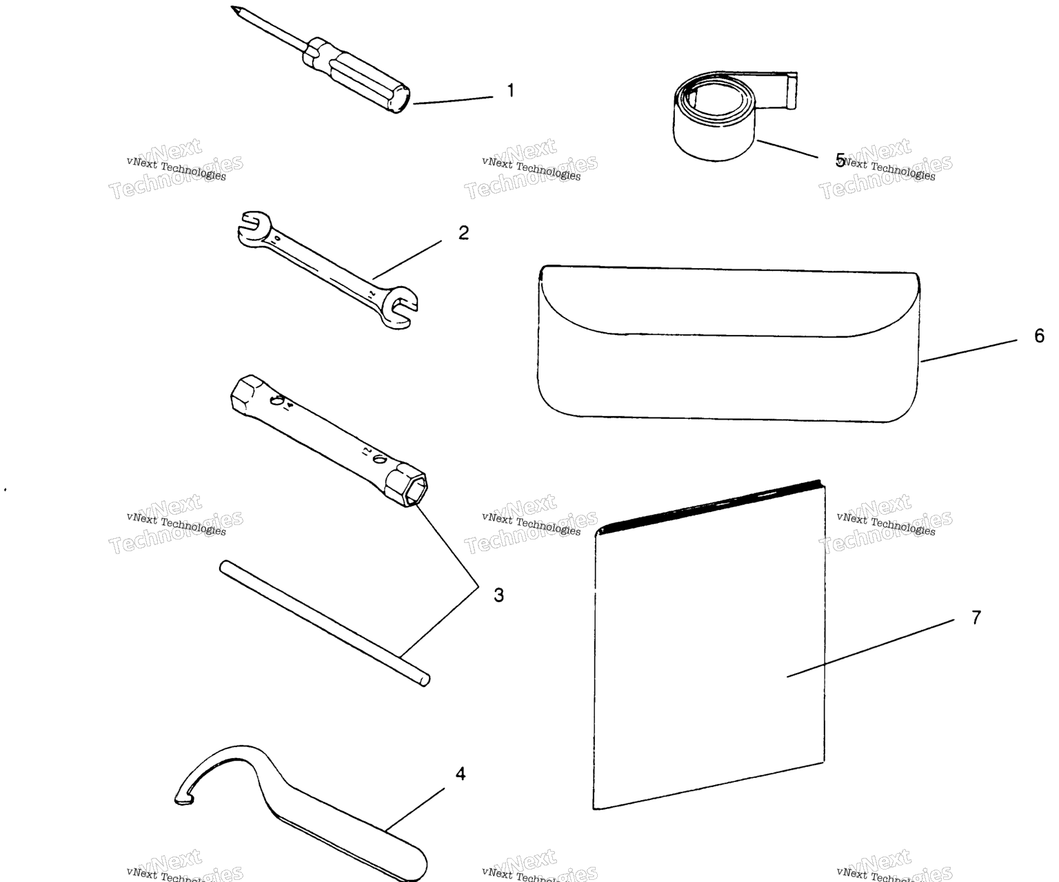 Схема узла Набор Инструментов Rxl
