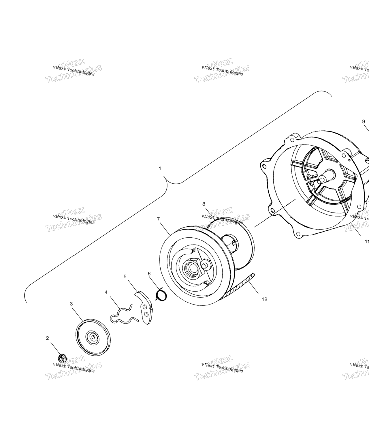 Схема узла Запусковое Устройство S03Nx6Es (4978197819D14)