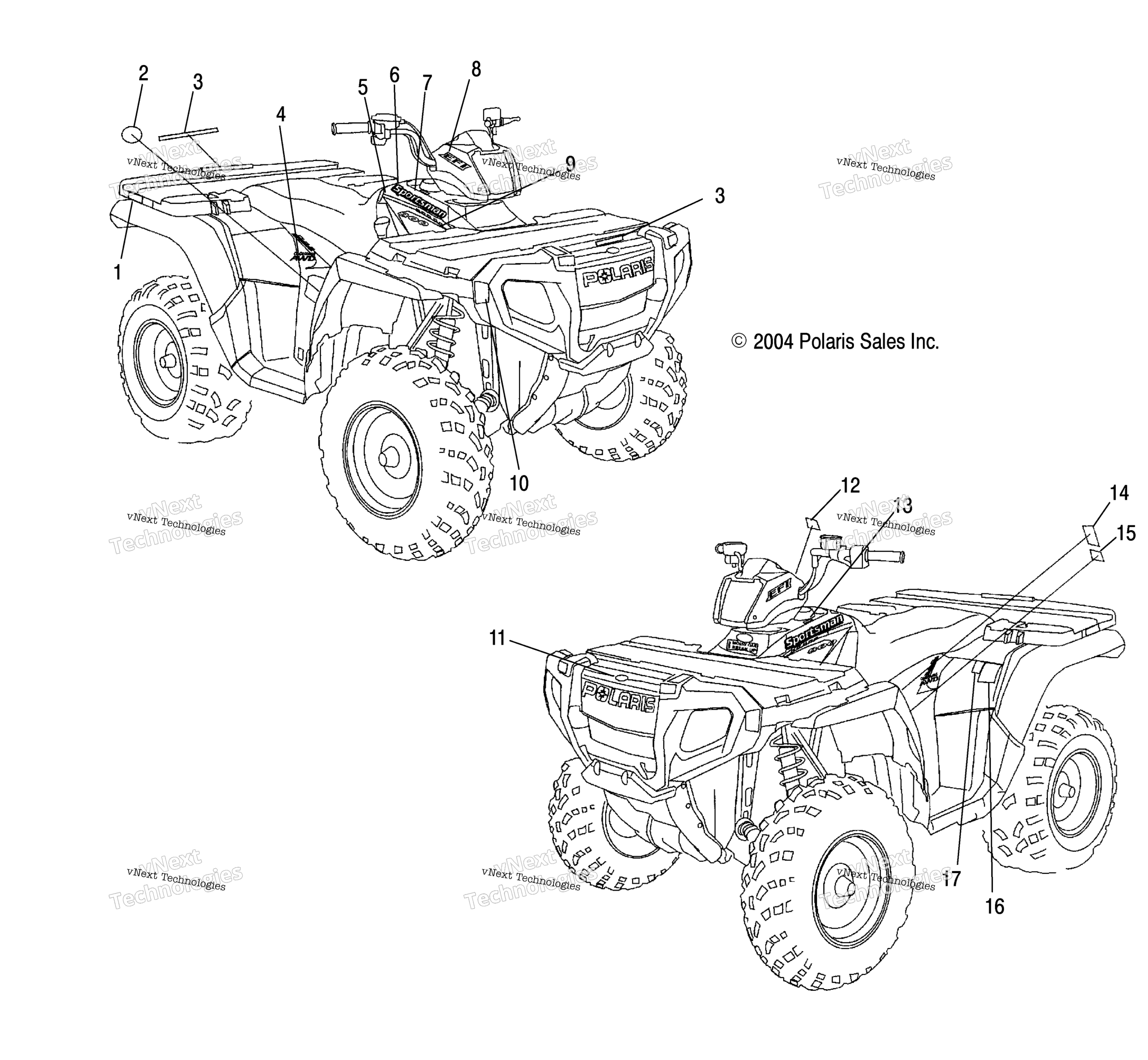 Схема узла Наклейки A05Mh76Au/Aw