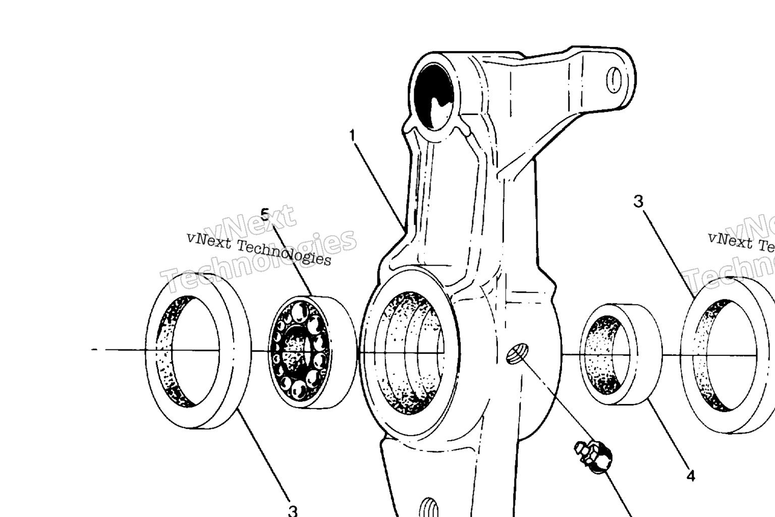 Схема узла Front Tightener Assembly, L.h.pn 1380004 Front Tightener Asesmbly, R.h.pn