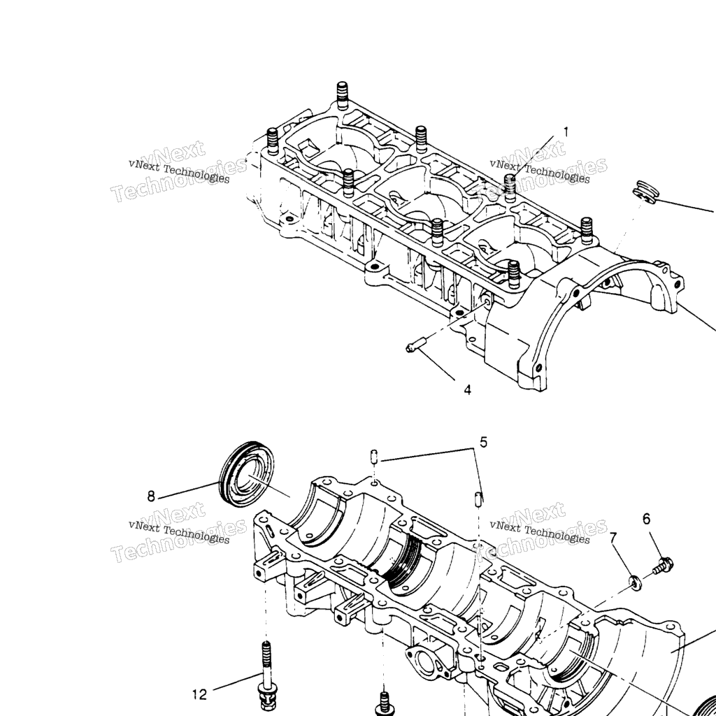 Схема узла Картера Xlt Sp & European Xlt Sp E966676