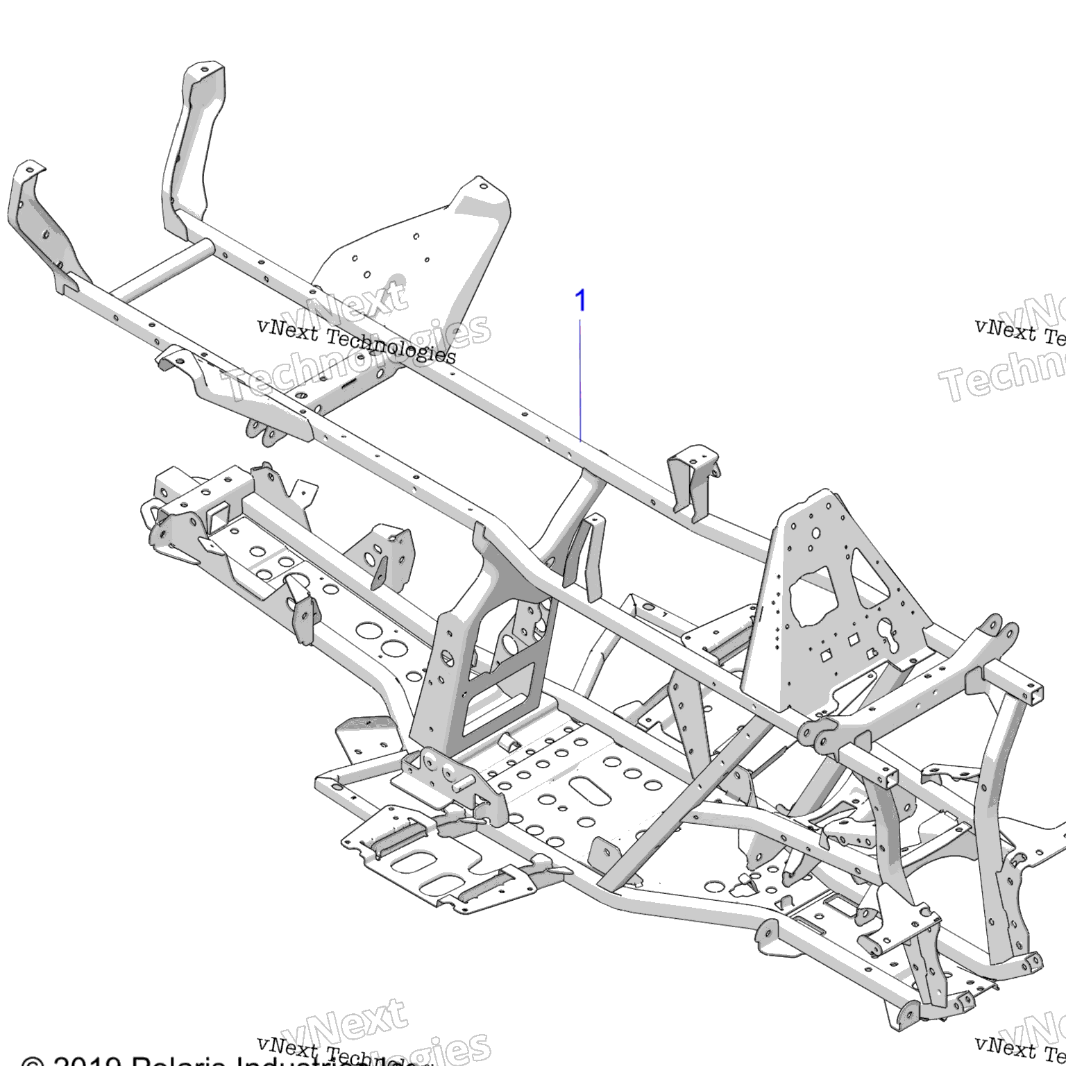 Схема узла Шасси, Рама A20She57Bn/Bf/Z57Bx