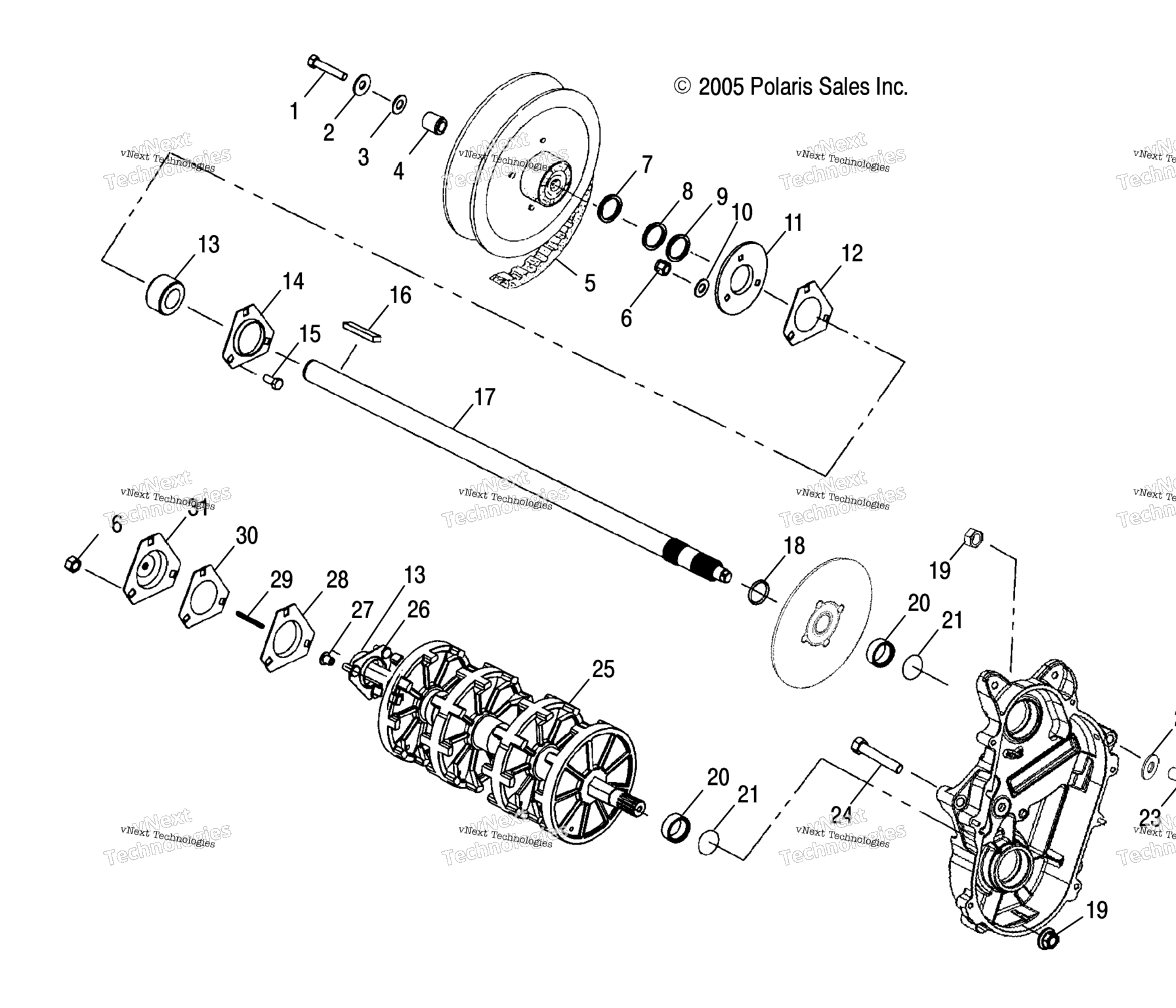 Схема узла Трансмиссия