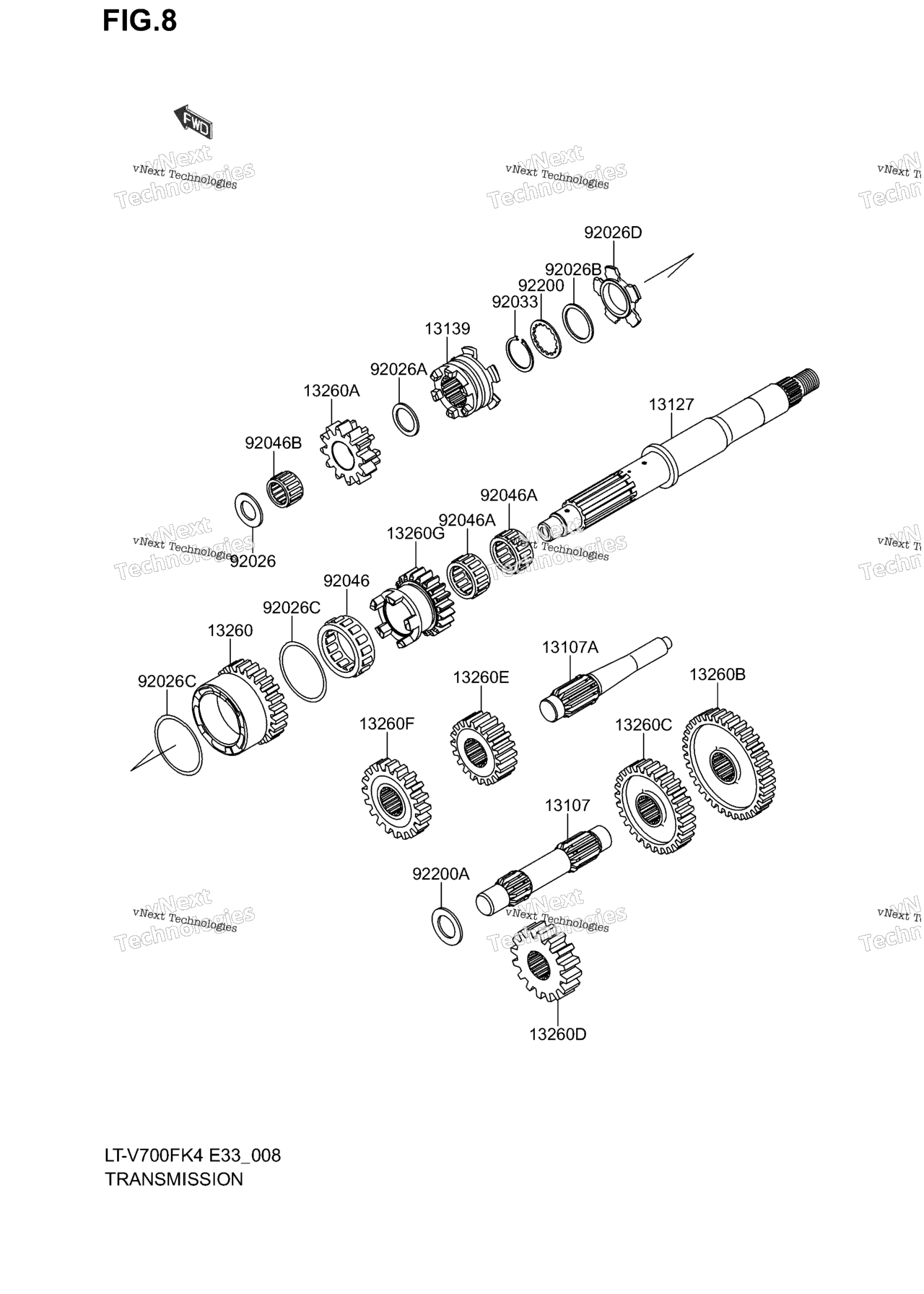 Схема узла Трансмиссии