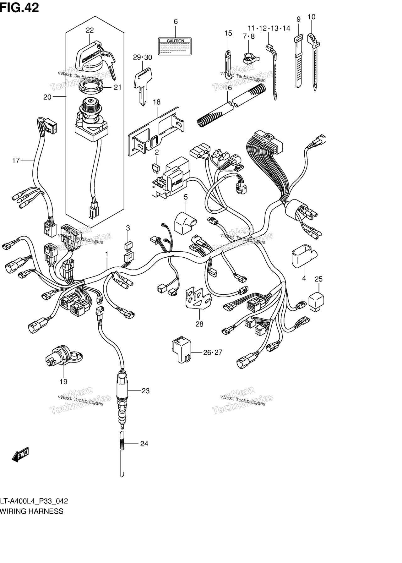 Схема узла Жгут Проводов