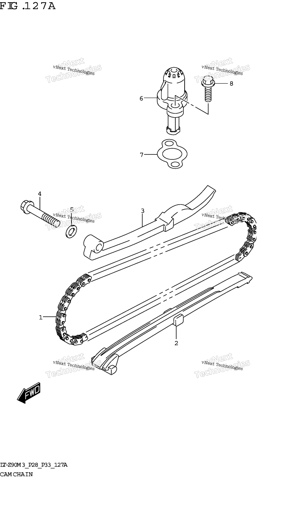 Схема узла Цепь Грм