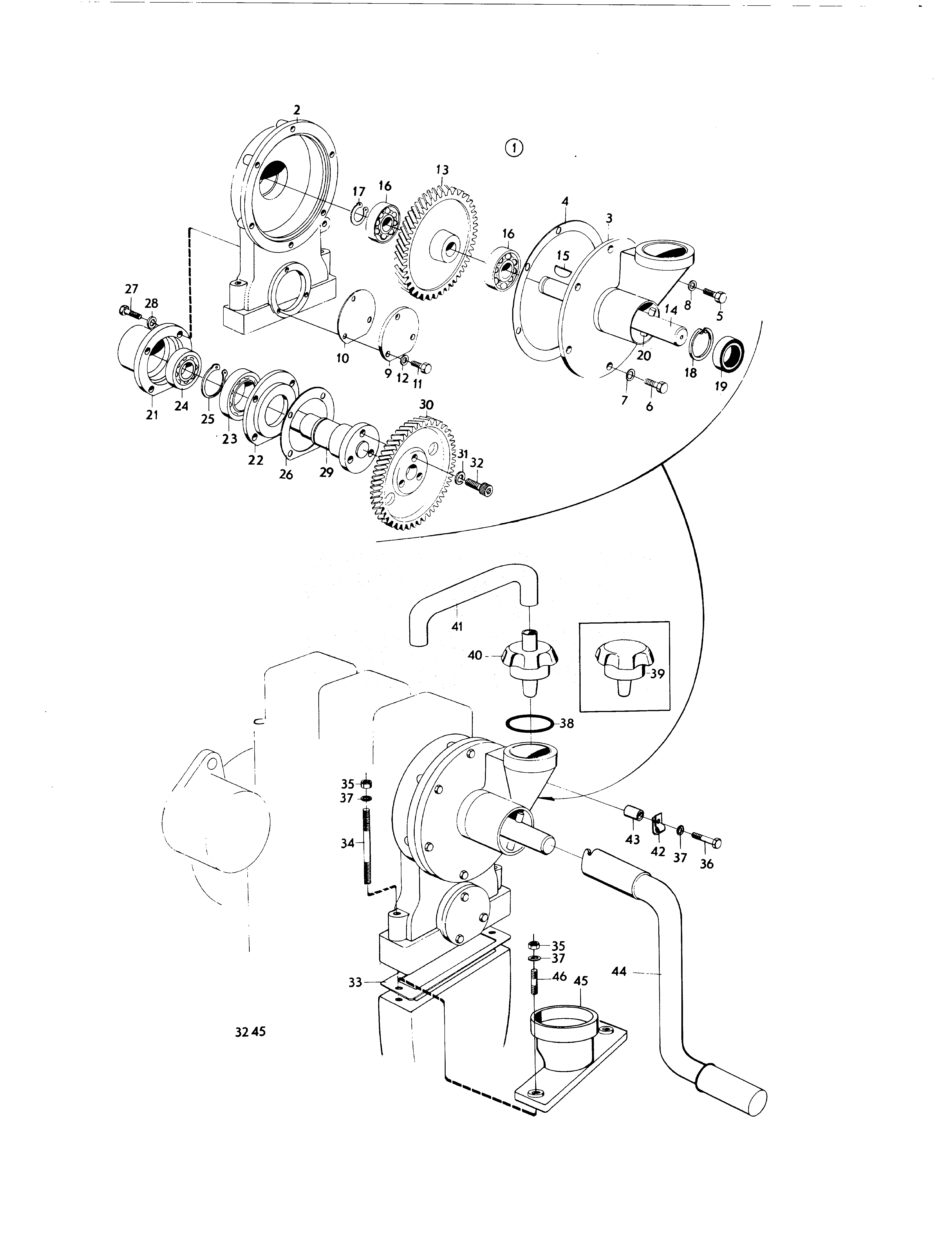 Схема узла Manual Starter And Inst. Components Spec 9981,867068,-146,-147 Earl.pr