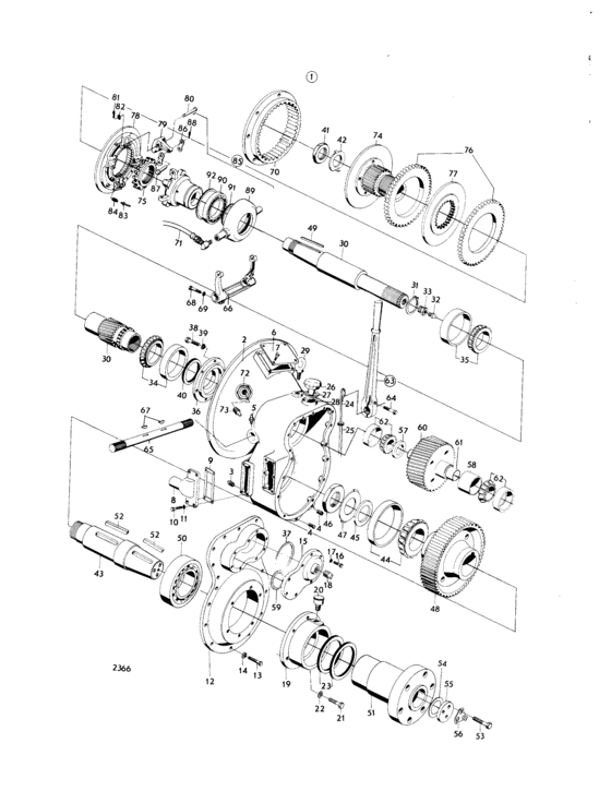 Схема узла Clutch, Utv 4, 7:1, Utv 4, 4:1: 815222 Для Volvo Penta Tmd120A