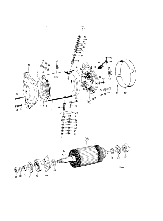 Схема узла Dynamo Для Volvo Penta Md7B