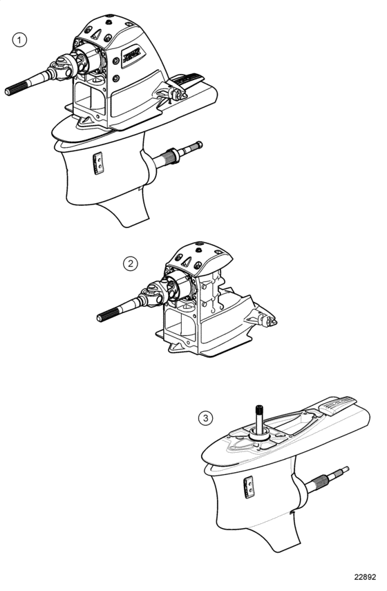 Схема узла Drive Unit, Complete Для Volvo Penta D3-200I-D