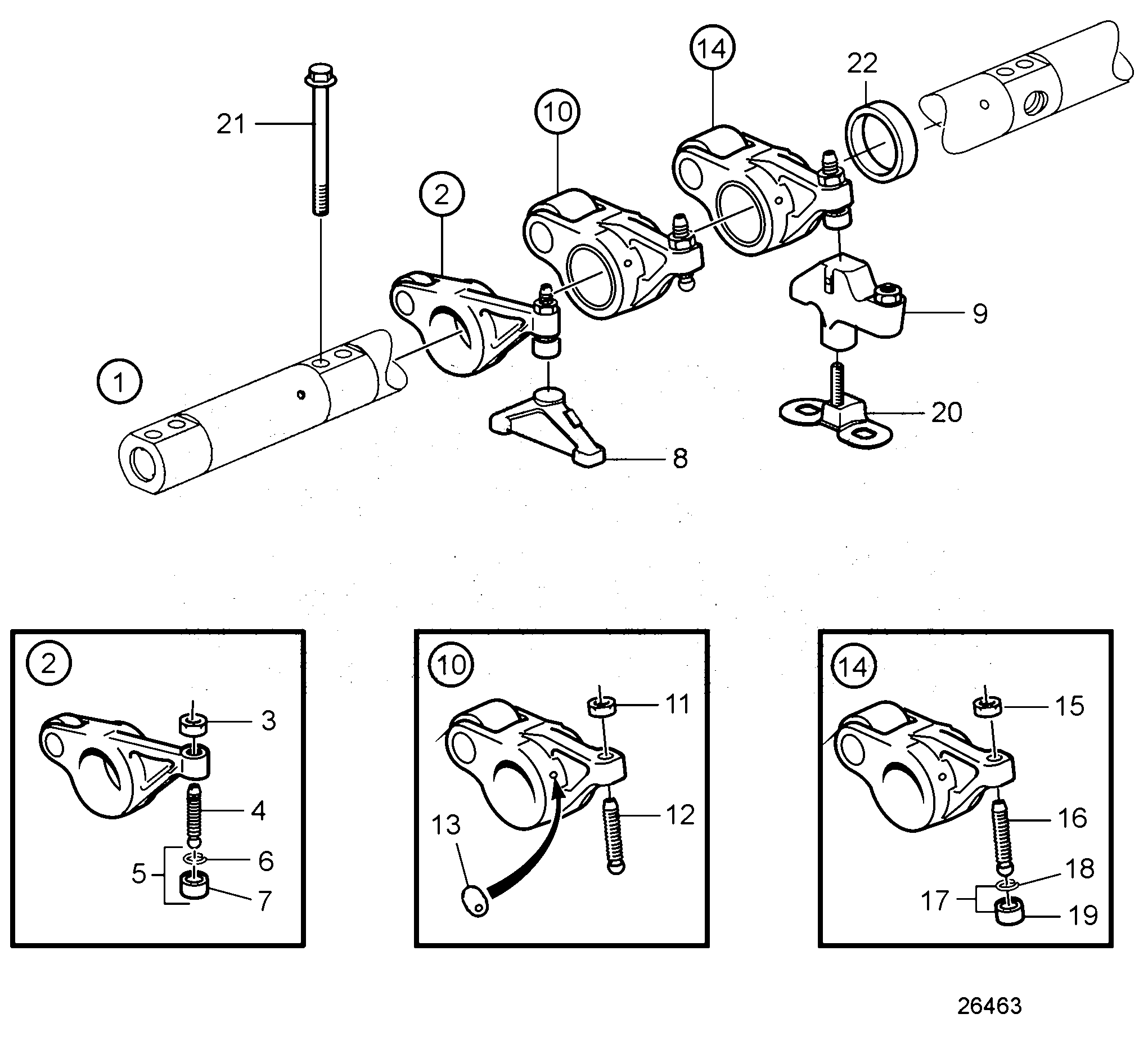 Схема узла Valve Mechanism. Standard