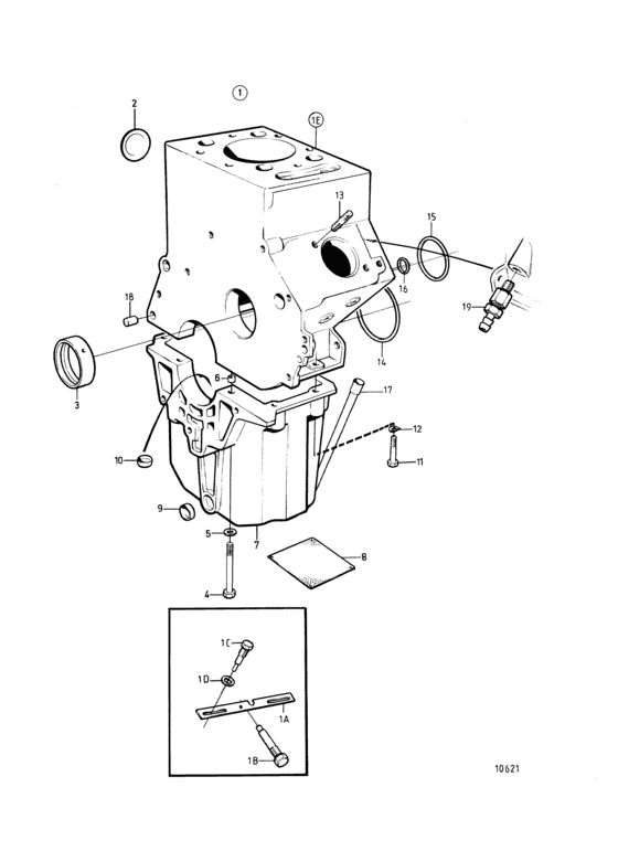 Схема узла Barrel Assy Cylinder Для Volvo Penta 2001