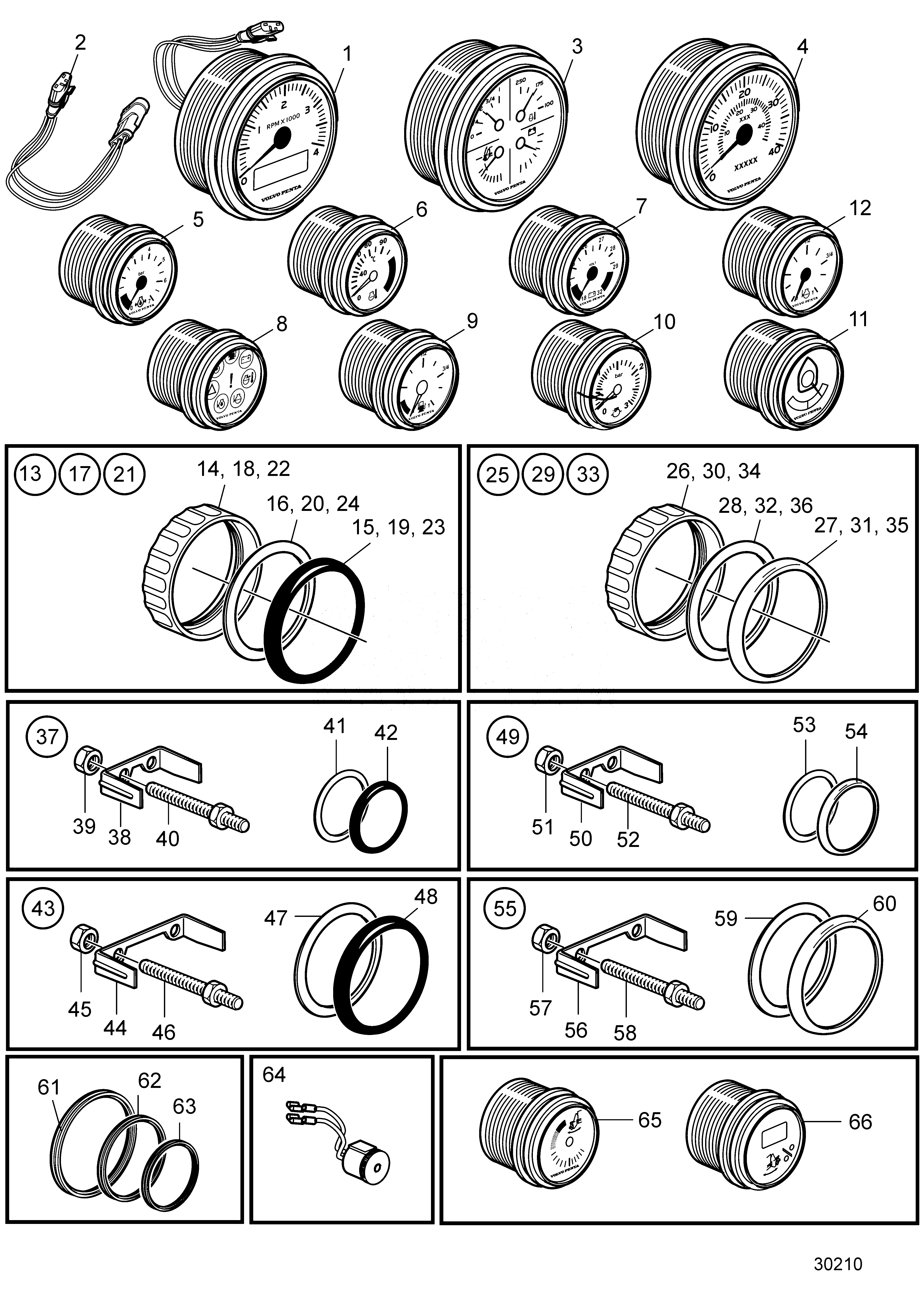 Схема узла Electrical Materials, Instrument Evc 2.0