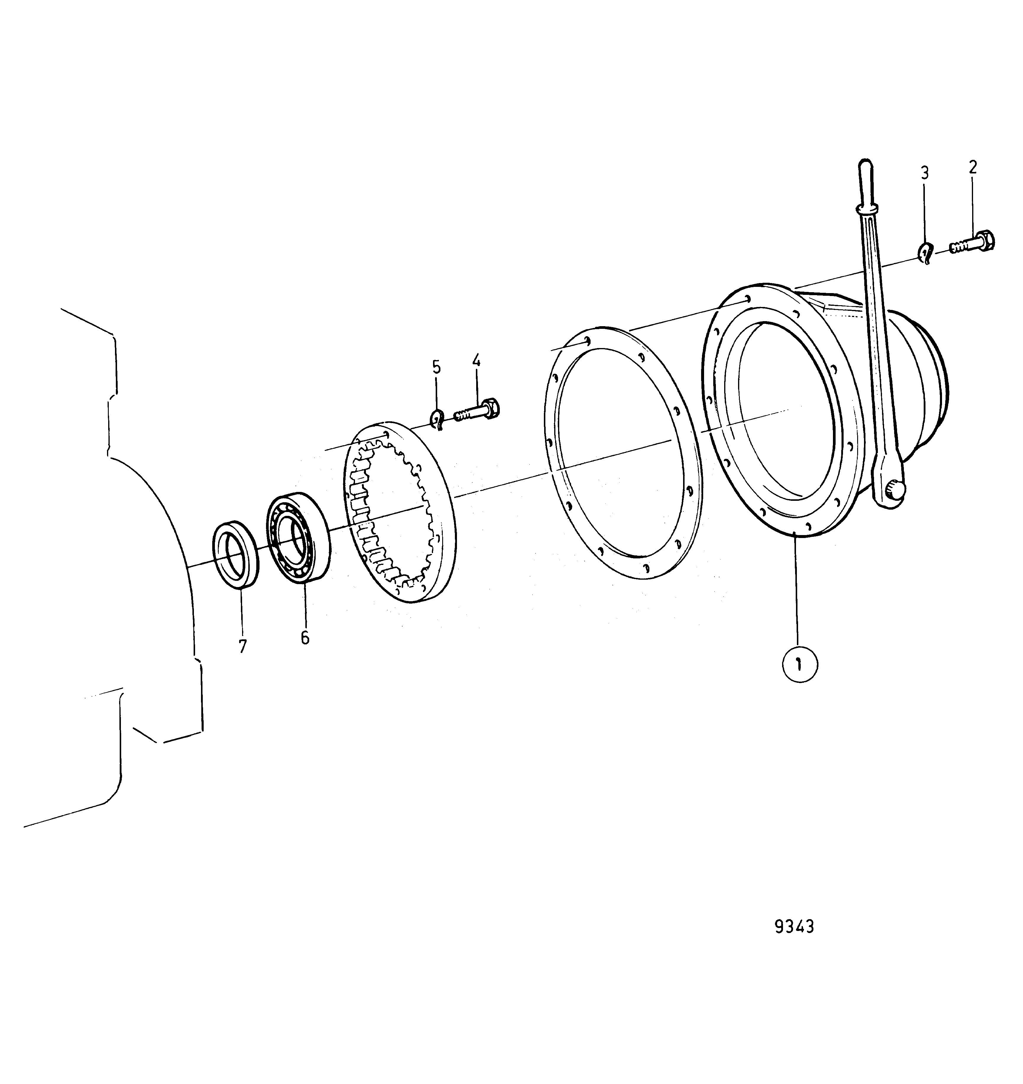 Схема узла Clutch At Rear End. Ap314
