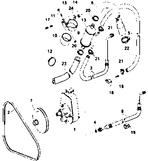 Схема узла Рулевая Система