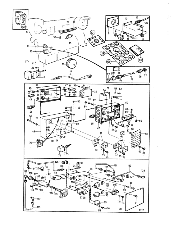 Схема узла Electrical Equipment Classed Propulsion Engine Для Volvo Penta Tmd100A