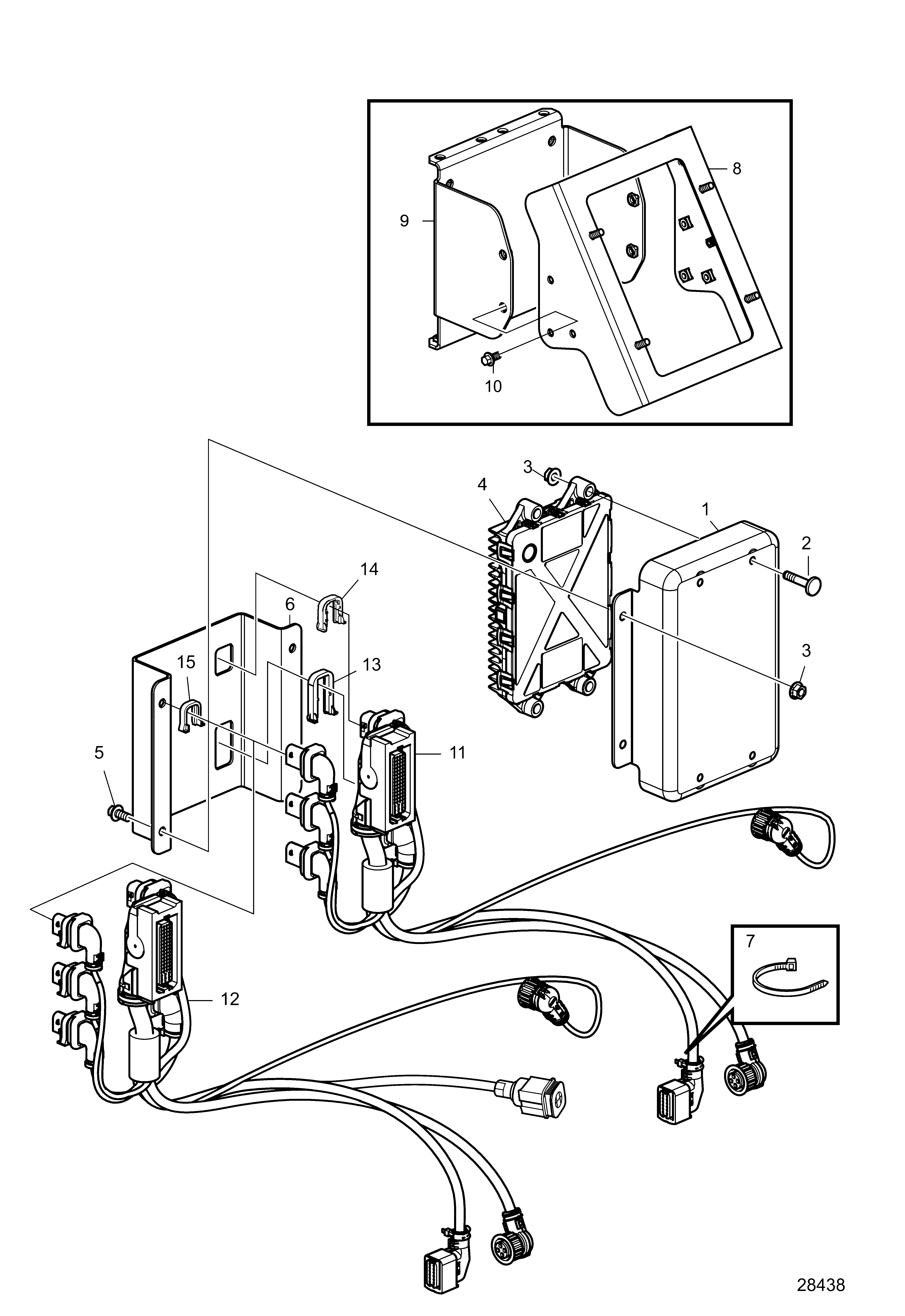 Схема узла Scr. Control System