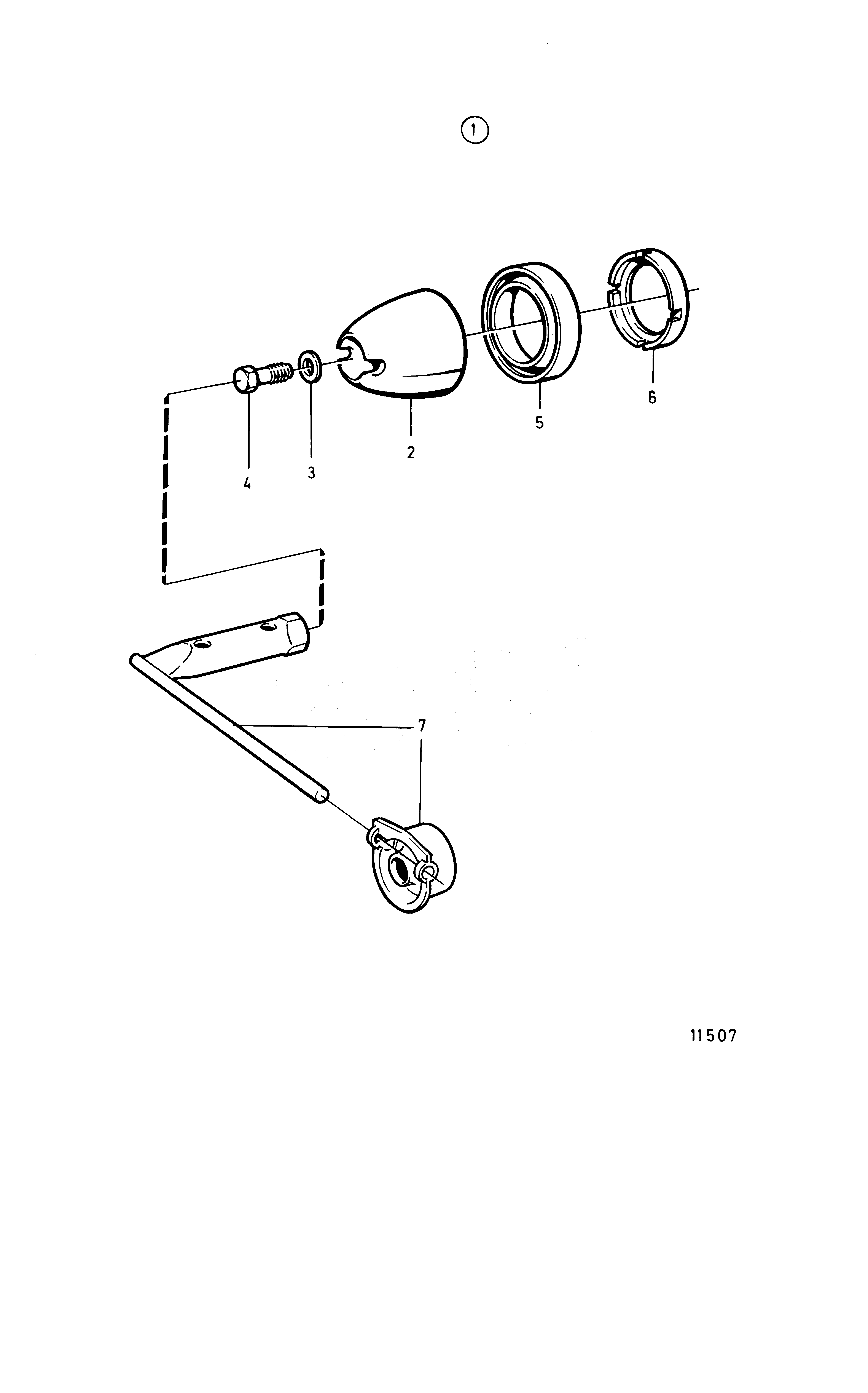 Схема узла Propeller Cone Kit. Tool, Cone Tightening, M20